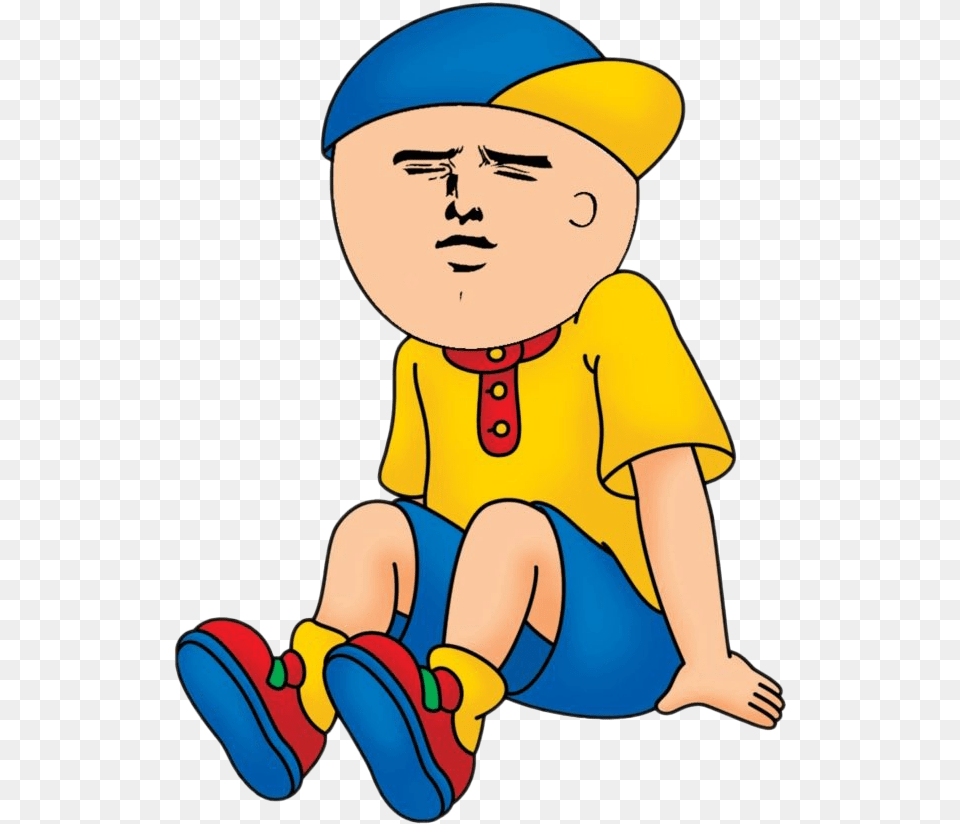 Caillou, Baby, Person, Face, Head Free Transparent Png