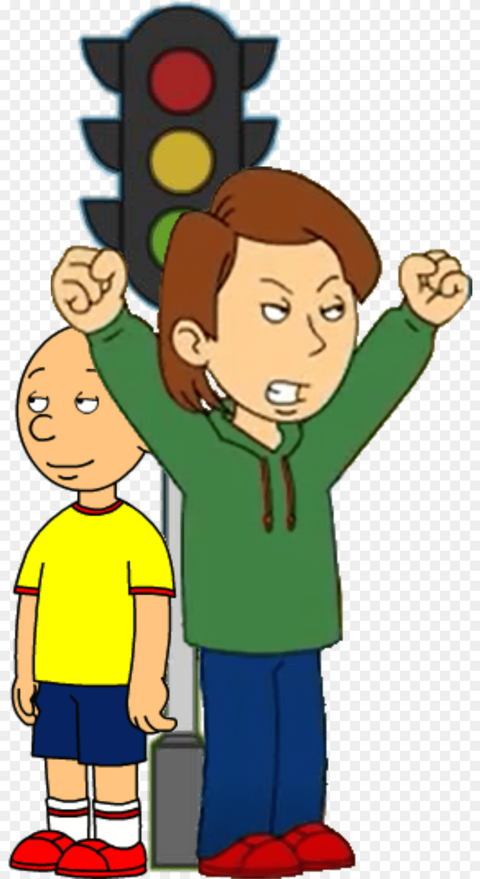 Caillou And Boris Boris Goanimate, Light, Baby, Boy, Child Png