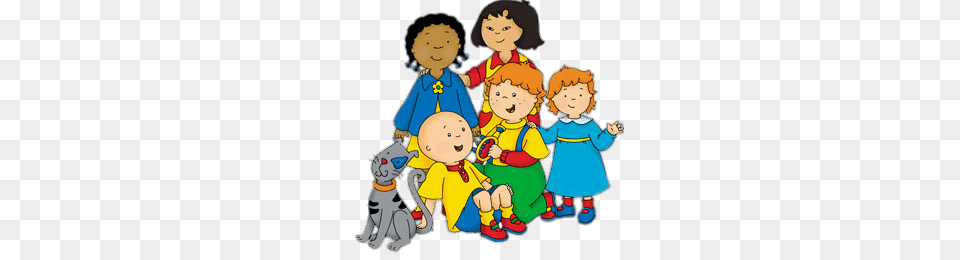 Caillou And His Friends, Publication, Comics, Book, Baby Free Transparent Png