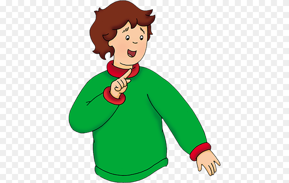 Caillou Boris Goanimate Characters Dad, Sleeve, Clothing, Long Sleeve, Baby Free Png