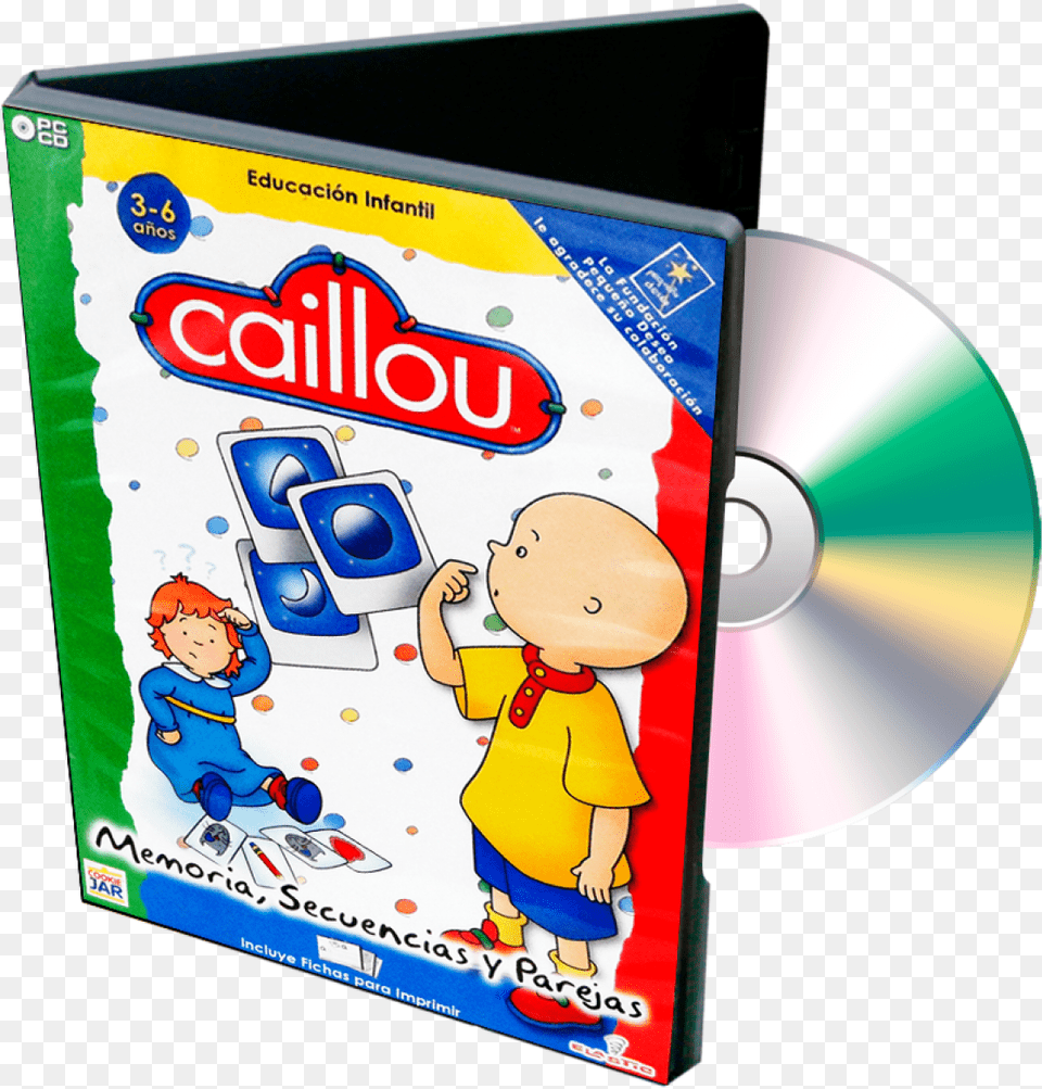 Caillou Caillou, Disk, Dvd, Baby, Person Png Image