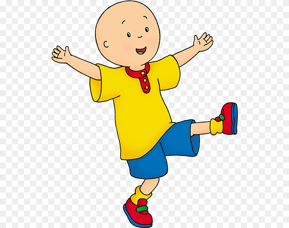 Caillou Cartoon, Baby, Person, Face, Head Png Image
