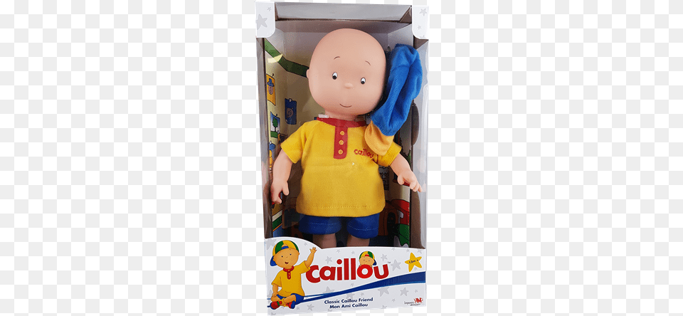 Caillou Classic 36cm Doll Famosa America Caillou 14quot Classic Doll, Toy, Baby, Person Free Png Download