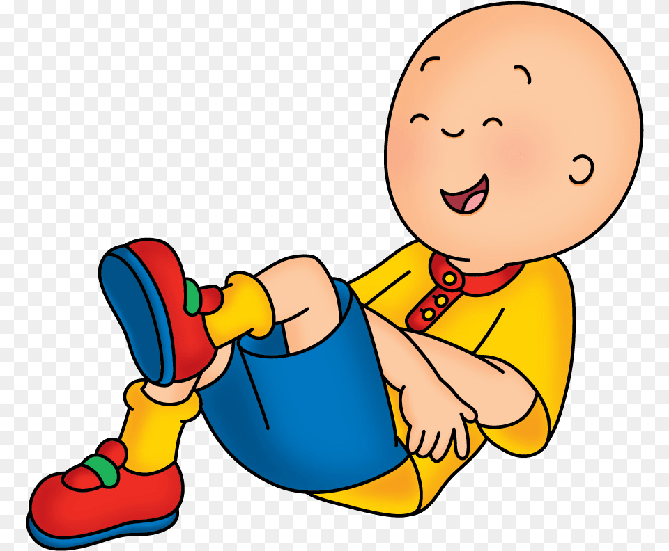 Caillou Laughing Out Loud Caillou Kids Show, Baby, Person, Clothing, Footwear Free Png