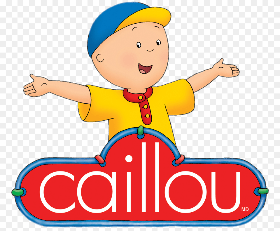 Caillou Logo, Baby, Person, Face, Head Png Image