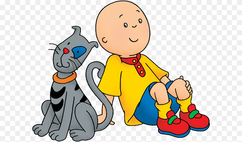 Caillou Pack Caillou, Baby, Person, Cartoon, Face Free Png