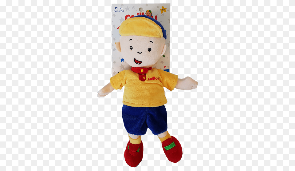 Caillou Plush Doll Caillou, Toy, Baby, Person, Clothing Free Transparent Png