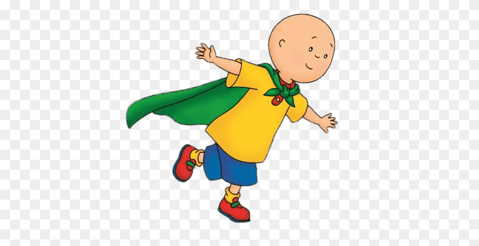 Caillou Superman, Baby, Person, Cartoon, Face Png Image