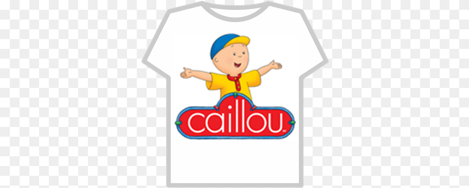 Caillou Swag Roblox Caillou One Punch Man, Clothing, T-shirt, Baby, Person Free Png Download