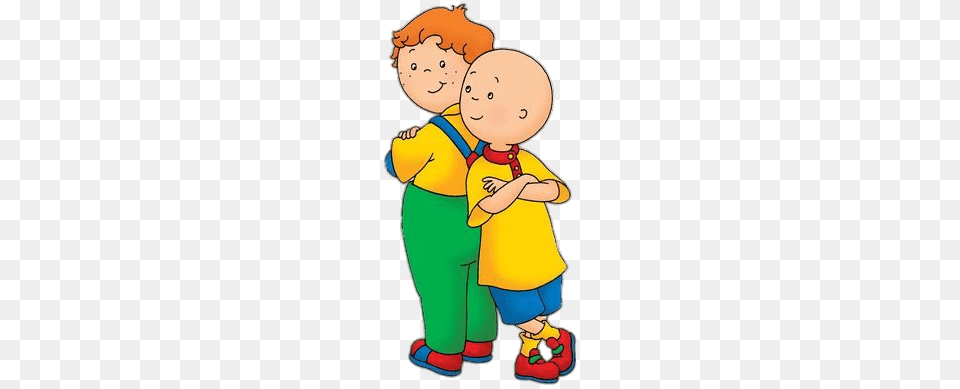 Caillou With A Friend Baby, Person Free Transparent Png