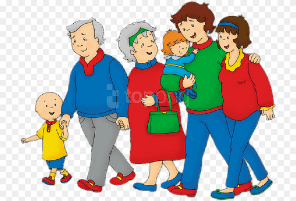Caillou With His Tall Is Dad, Accessories, Handbag, Bag, Person Free Png