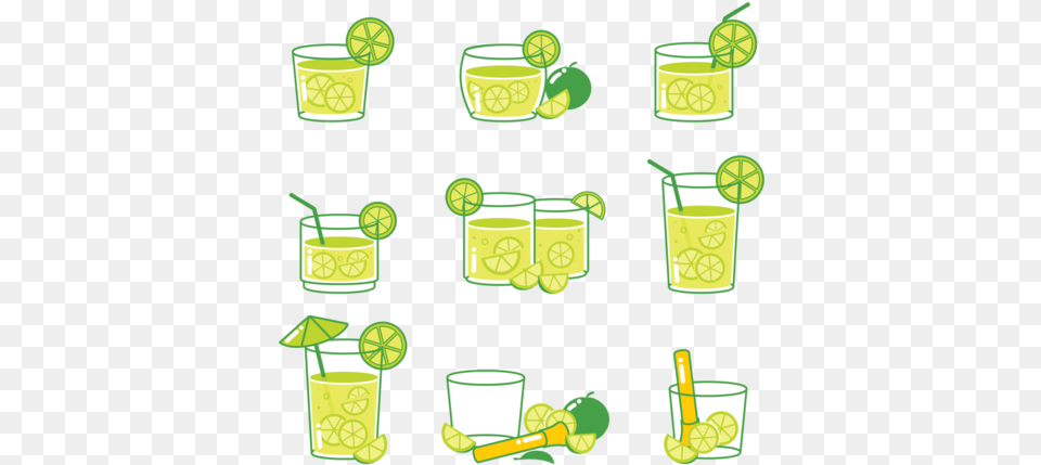 Caipirinha Cocktail Icons Cocktail, Fruit, Produce, Citrus Fruit, Plant Free Png Download