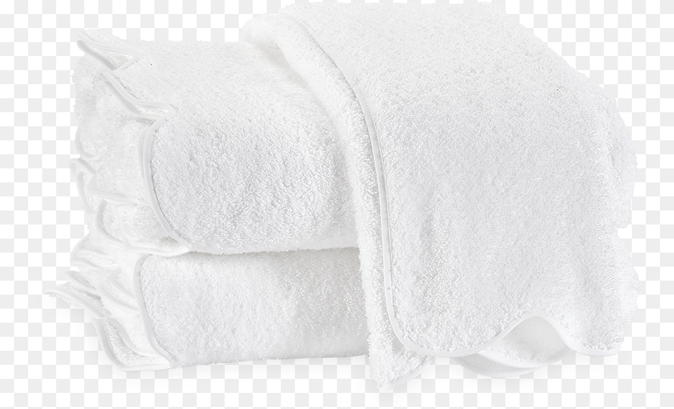 Cairo With Scallop Piping Bath Towels White White Ruffle, Towel, Bath Towel, Diaper Free Transparent Png