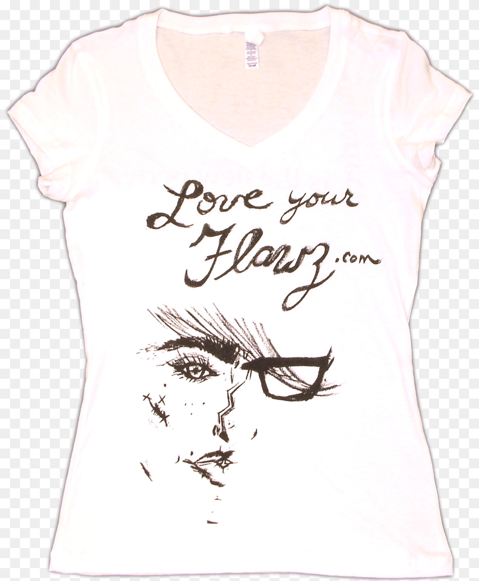 Caitlin Crosby Ladies White Tee Blouse, Clothing, Shirt, T-shirt, Person Free Transparent Png