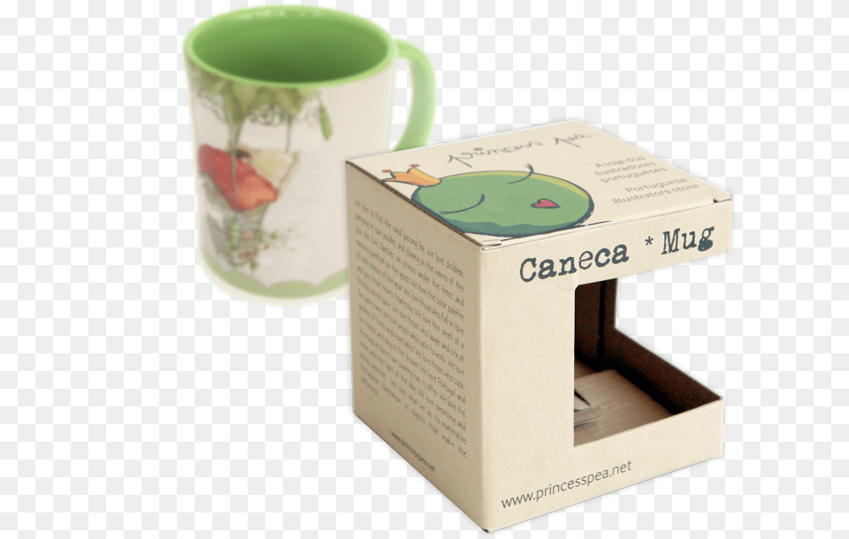 Caixa Caneca Princesspea1 Tea, Cup, Box, Beverage, Coffee Free Transparent Png
