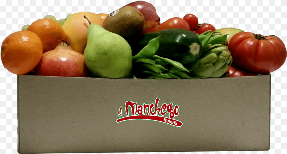 Caja De Fruta Y Verdura Frutera El Manchego Vegetable, Food, Fruit, Plant, Produce Png