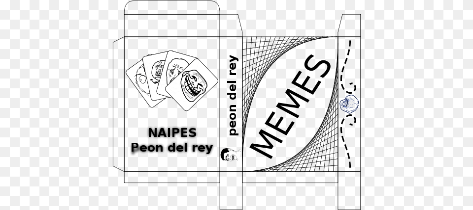 Caja De Naipes De Memes Caja Naipes, Art Png Image