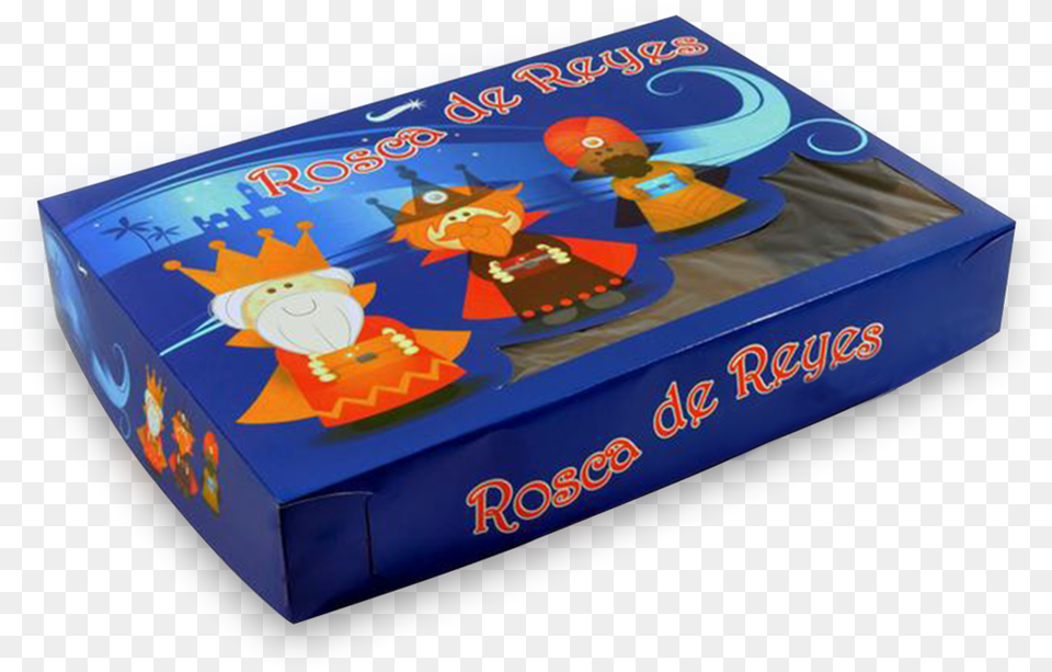 Caja Para Rosca De Reyes Cielo Azuldata Rimg Dessert, Box Png