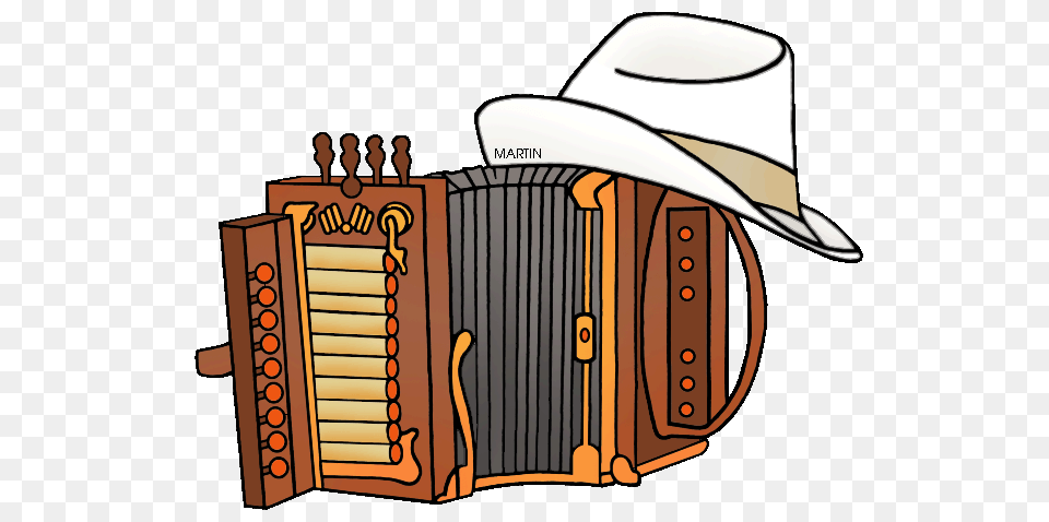 Cajun Cliparts, Clothing, Hat, Musical Instrument, Accordion Free Transparent Png