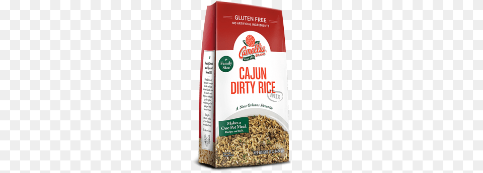 Cajun Dirty Rice Camellia Brand Creole Red Beans Mix, Food, Noodle, Produce, Grain Free Png