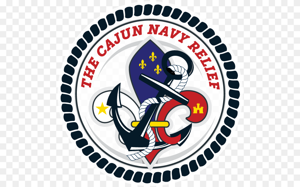 Cajun Navy Relief Harvey Rescues Cajun Navy, Electronics, Hardware, Emblem, Symbol Png Image
