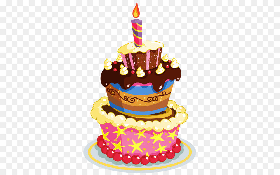 Cake, Birthday Cake, Cream, Dessert, Food Png