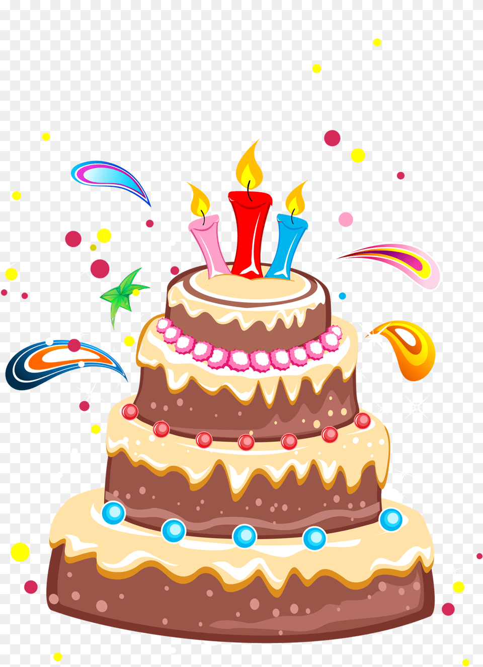 Cake, Birthday Cake, Cream, Dessert, Food Free Transparent Png