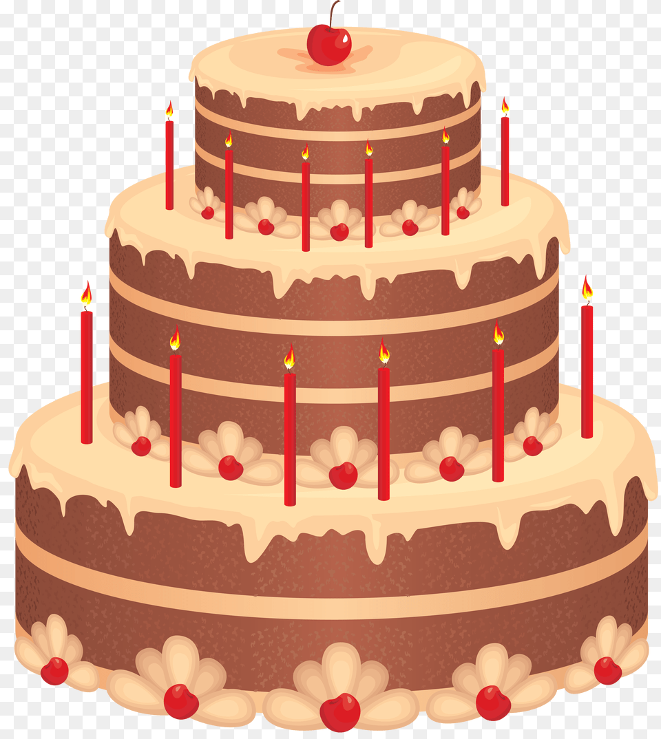 Cake, Birthday Cake, Cream, Dessert, Food Free Png Download