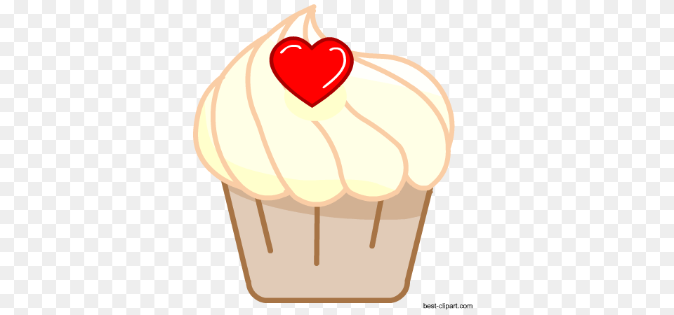 Cake And Cupcake Clip Art, Cream, Dessert, Food, Icing Free Png