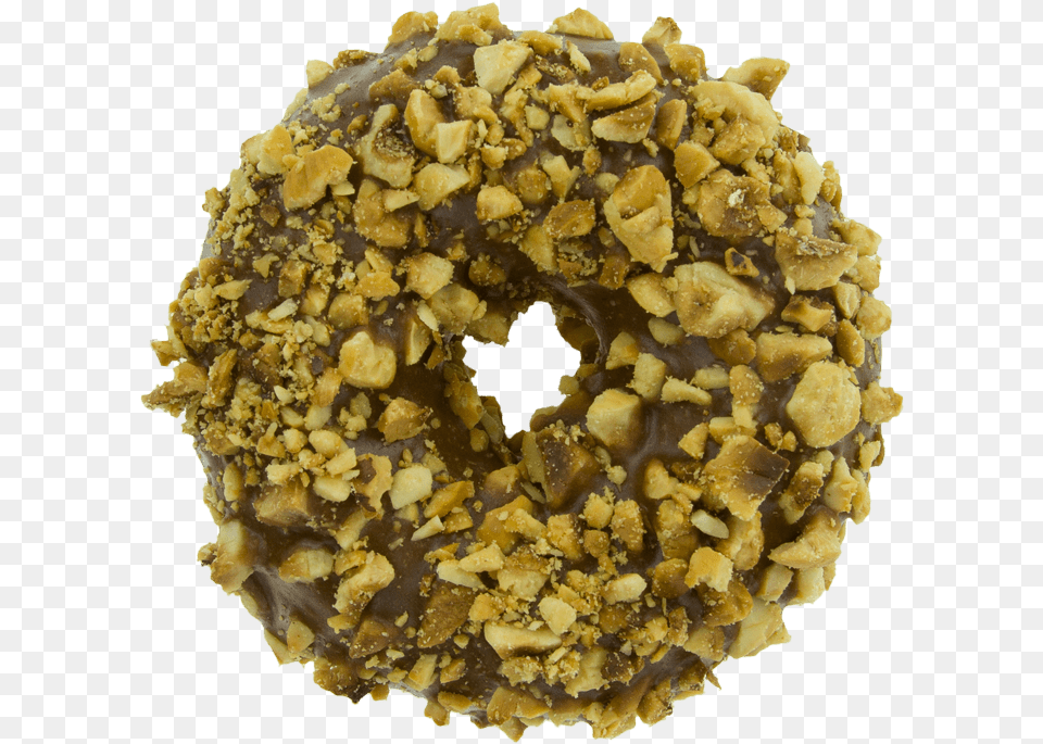 Cake Banana And Hazelnut Chocolate Shortstop Donuts, Food, Sweets, Donut, Bread Free Png Download