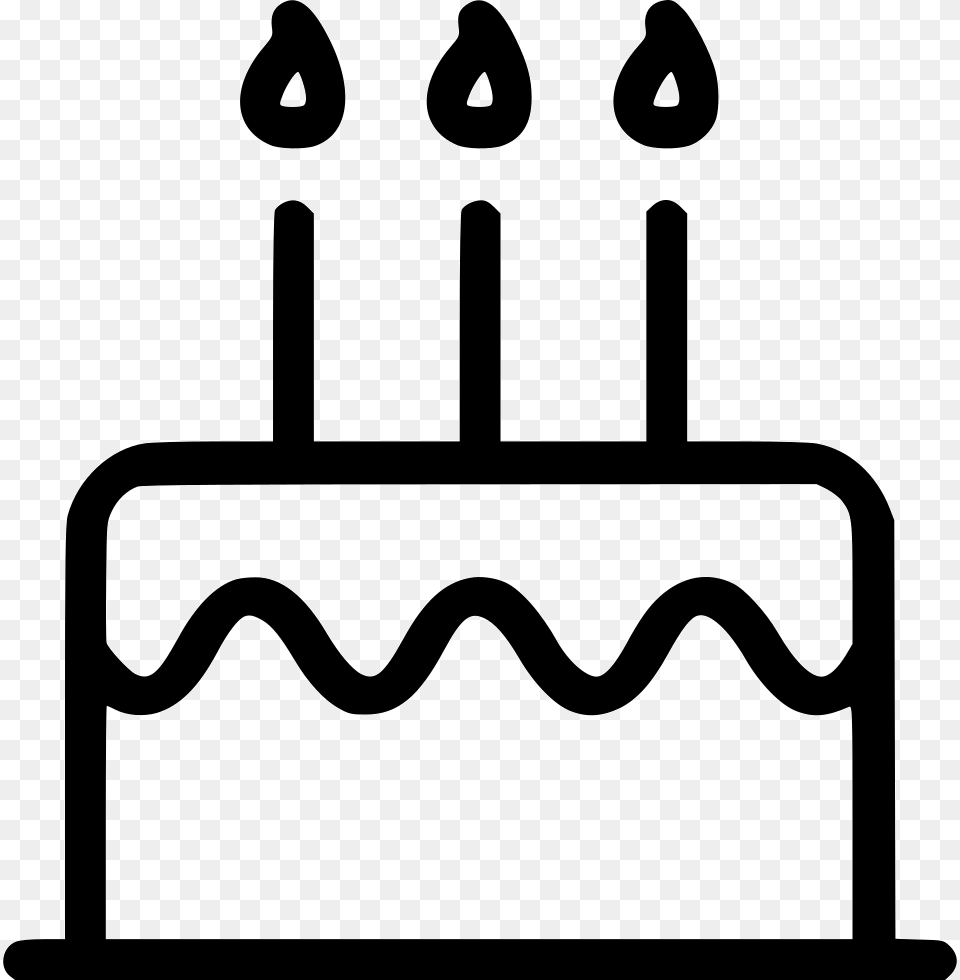 Cake Birthday Anniversary Icon Download, Food, Birthday Cake, Cream, Dessert Png Image