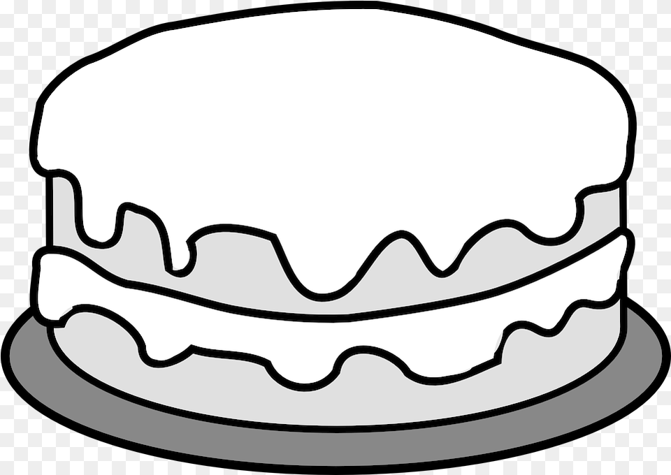 Cake Birthday Sugar Icing Vector Graphic On Pixabay Birthday Cake Coloring, Cream, Dessert, Food, Birthday Cake Free Transparent Png