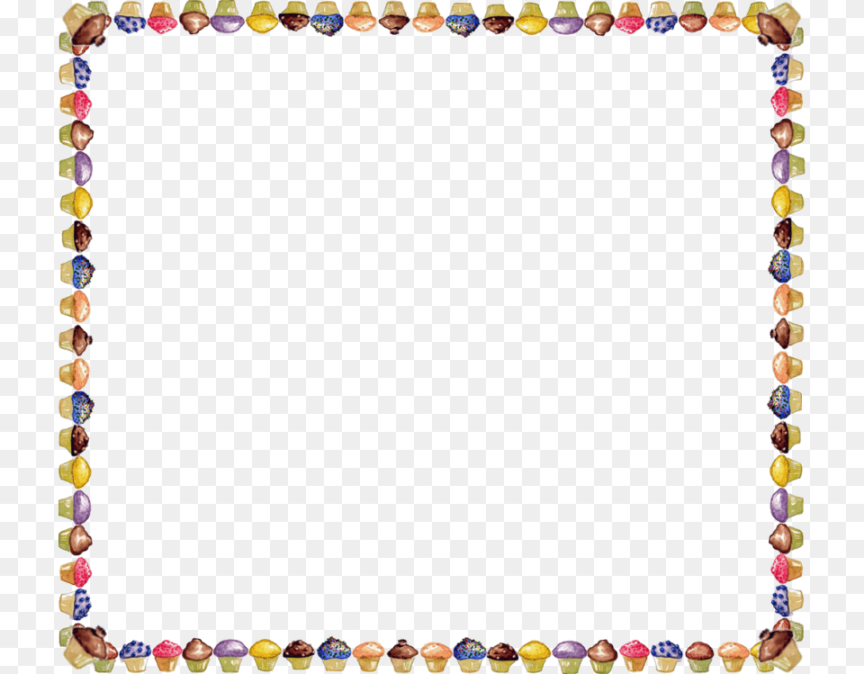 Cake Border Clipart Cupcake American Muffins Cake Borders Clip Art Landscape Free Png Download