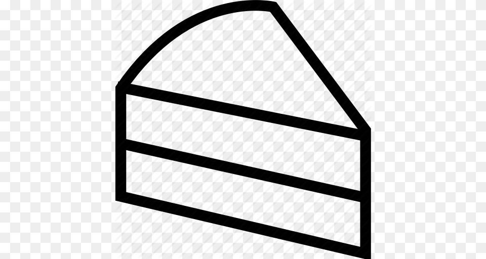 Cake Cake Slice Dessert Sweet Icon, Garage, Indoors, Architecture, Building Free Png