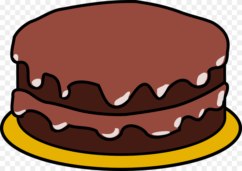 Cake Cartoon Image, Dessert, Food, Cream, Icing Png