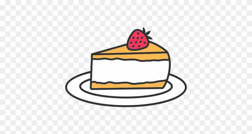 Cake Cheesecake Dessert Layer Pie Strawberry Sweet Icon, Food, Torte, Birthday Cake, Cream Free Transparent Png