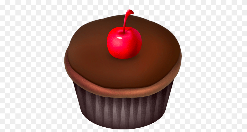 Cake Cherry Chocolate Food Icon, Dessert, Cream, Cupcake, Plant Png