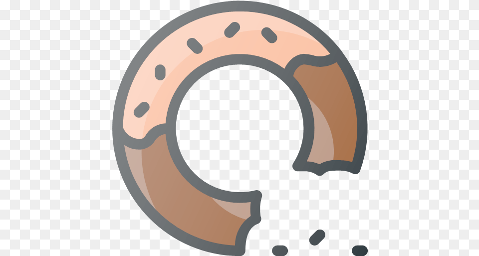 Cake Christmas Cookie Donut Sweet Icon Color, Horseshoe, Clothing, Hardhat, Helmet Free Png Download