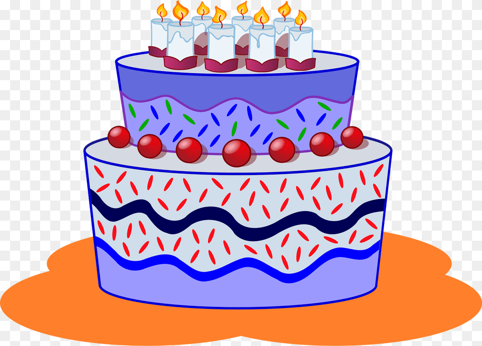 Cake Clipart, Birthday Cake, Cream, Dessert, Food Png Image