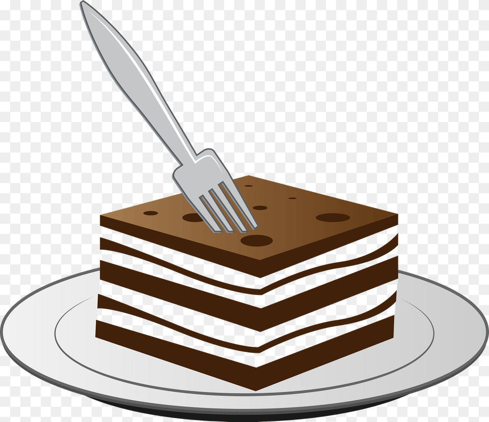 Cake Clipart, Cutlery, Fork, Dessert, Food Png