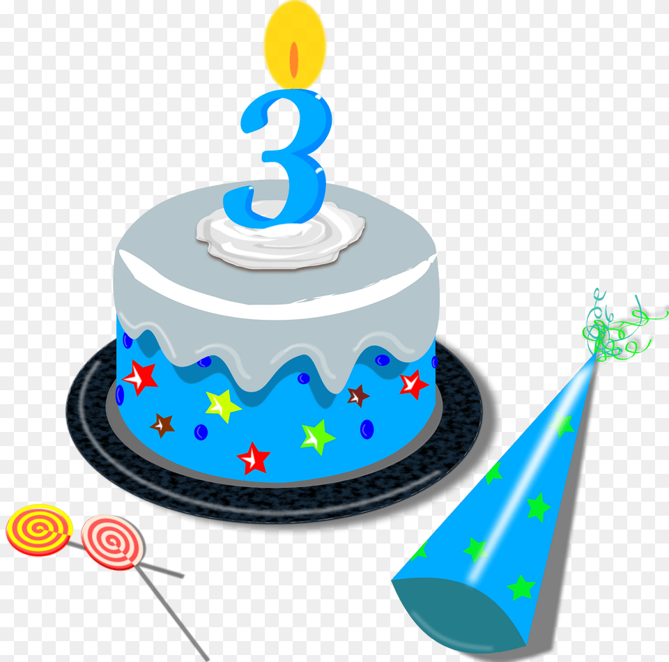 Cake Clipart, Hat, Clothing, Birthday Cake, Food Png Image