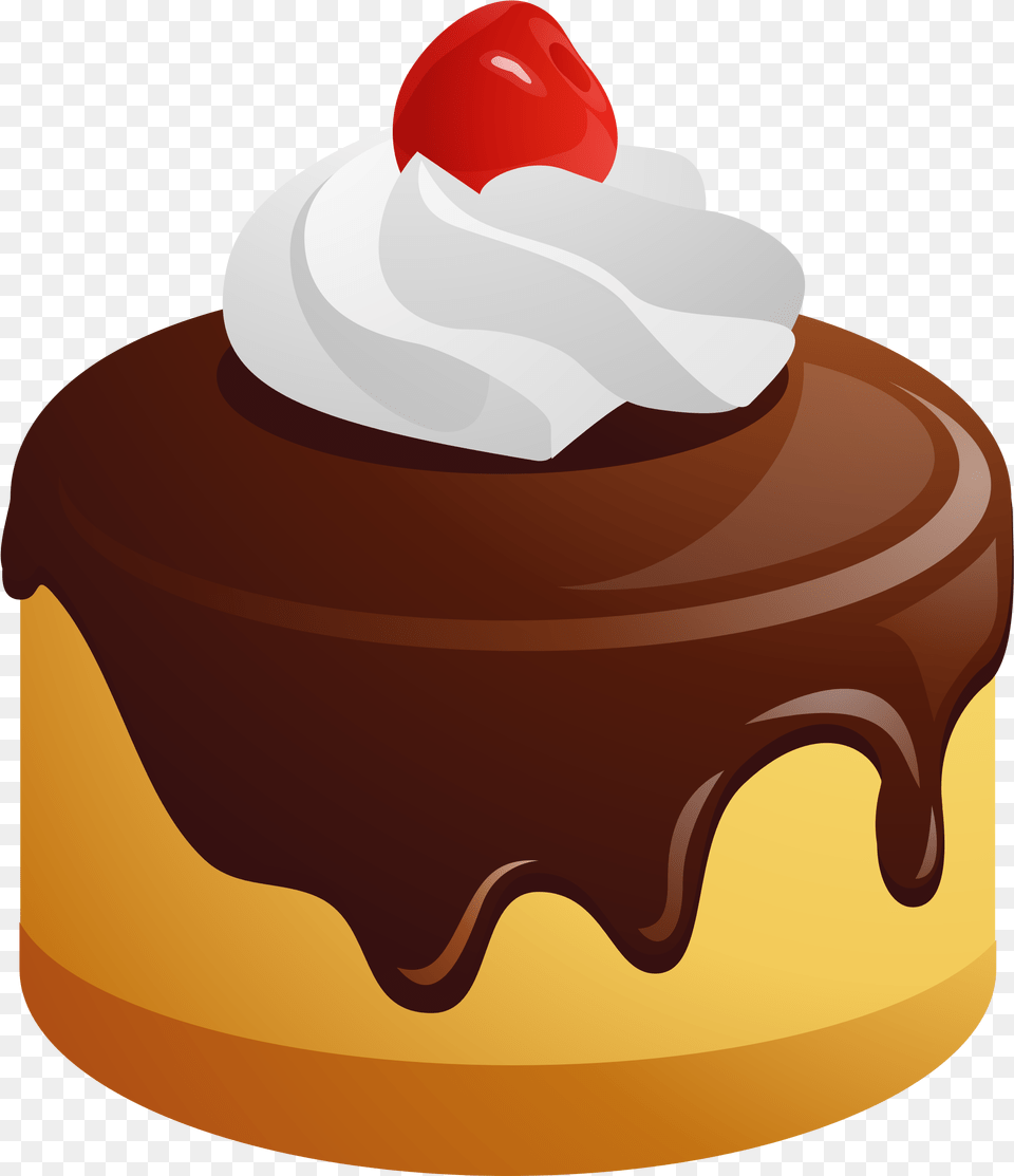 Cake Clipart Cake Clipart Transparent Background, Cream, Dessert, Food, Icing Free Png