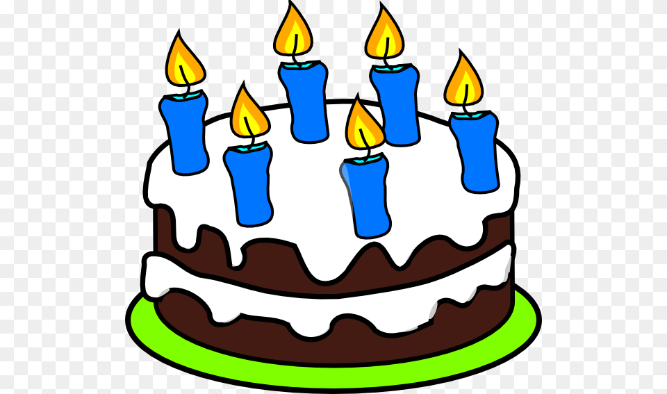 Cake Clipart Clker, Birthday Cake, Cream, Dessert, Food Png