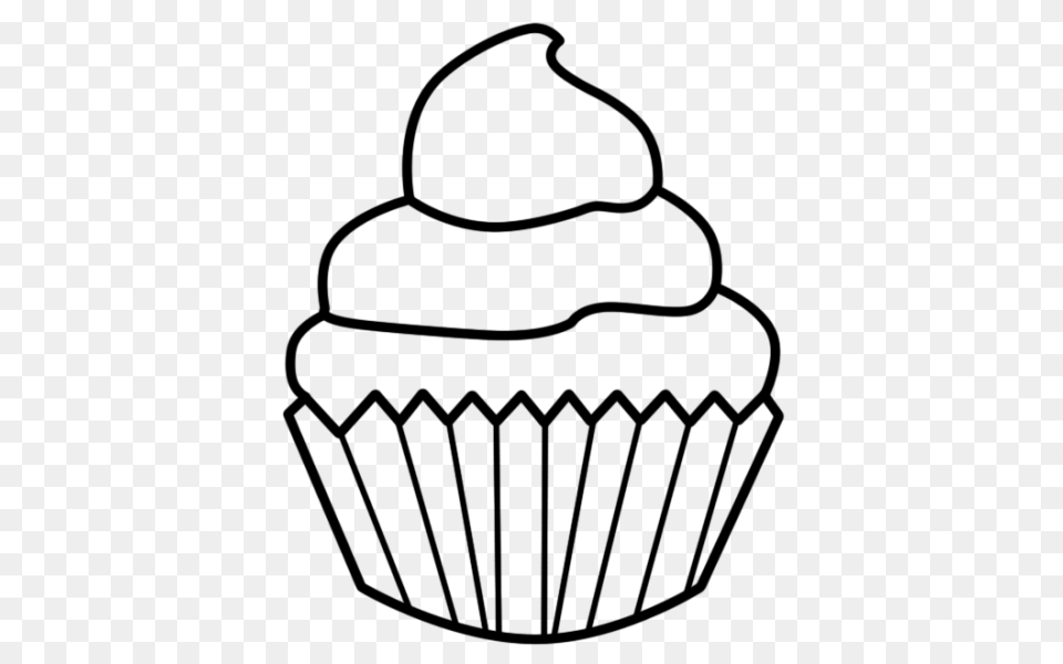 Cake Clipart Outline Nice Clip Art, Gray Free Transparent Png