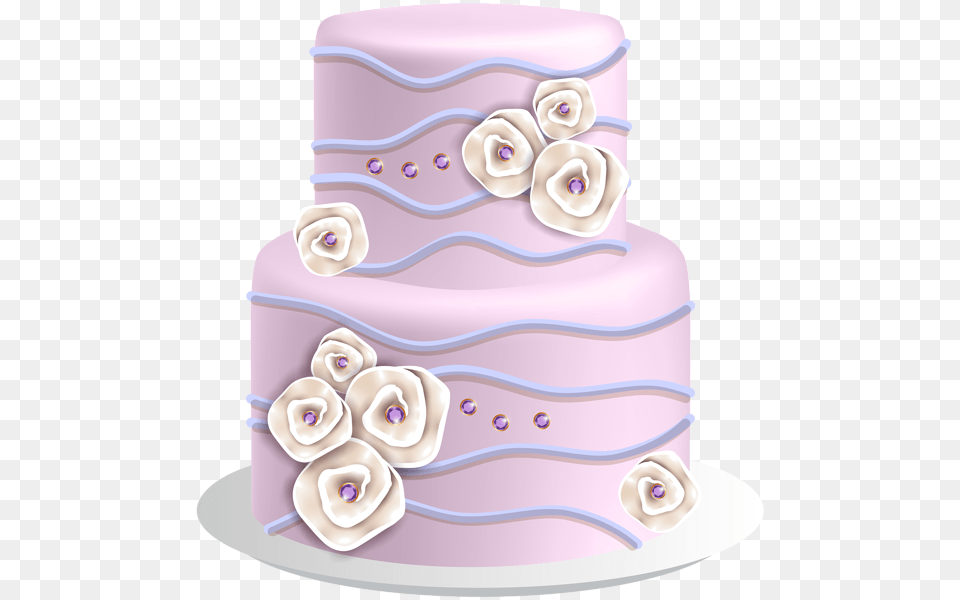 Cake Clipart Purple Birthday Cake, Dessert, Food, Cream, Icing Png