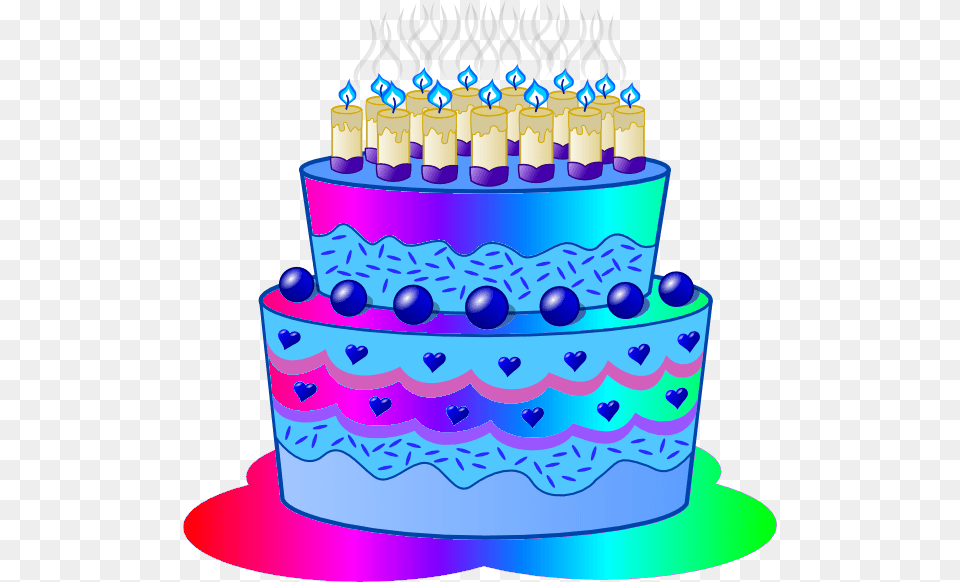Cake Clipart Background Blue Birthday Cake Clip Art, Birthday Cake, Cream, Dessert, Food Free Transparent Png