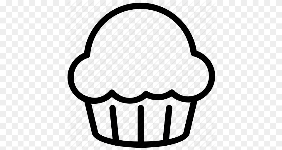 Cake Cream Cupcake Desert Muffin Sweets Icon, Dessert, Food Png Image
