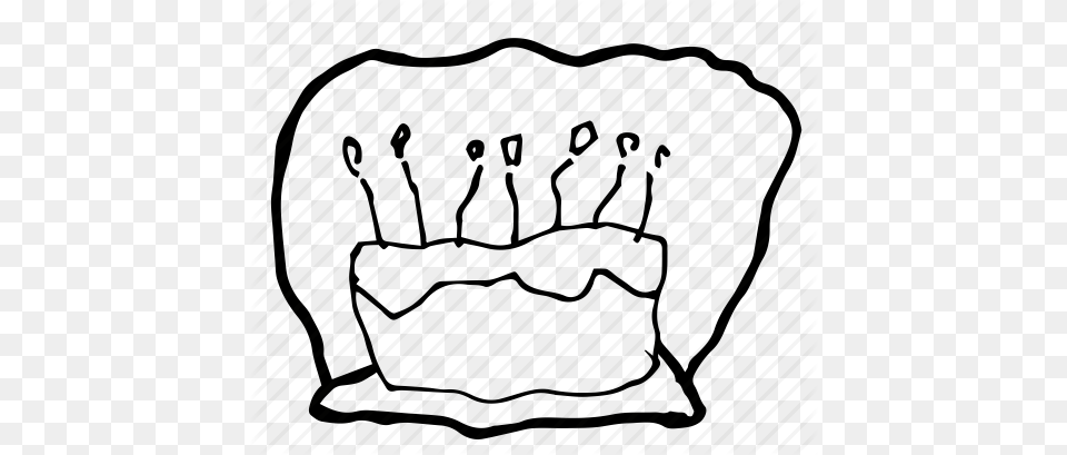 Cake Cute Drawing Doodle Hand Drawing Happy Birthday Stick, Clothing, Glove, Baseball, Baseball Glove Free Png