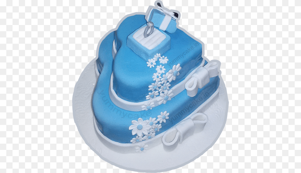 Cake Delivery In Faridabad 4 Kg Engagement Cake, Birthday Cake, Cream, Dessert, Food Free Transparent Png