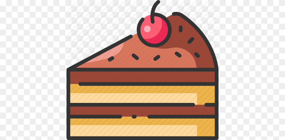 Cake Dessert Fast Food Meal Slice Sweet Icon, Fruit, Plant, Produce Free Transparent Png